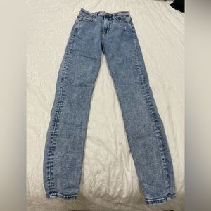 Wmns Abercrombie & Fitch Super skinny ankle high rise jeans Size 24